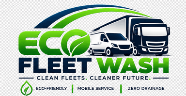 EcoFleet Wash logo - Professional fleet washing specialist
